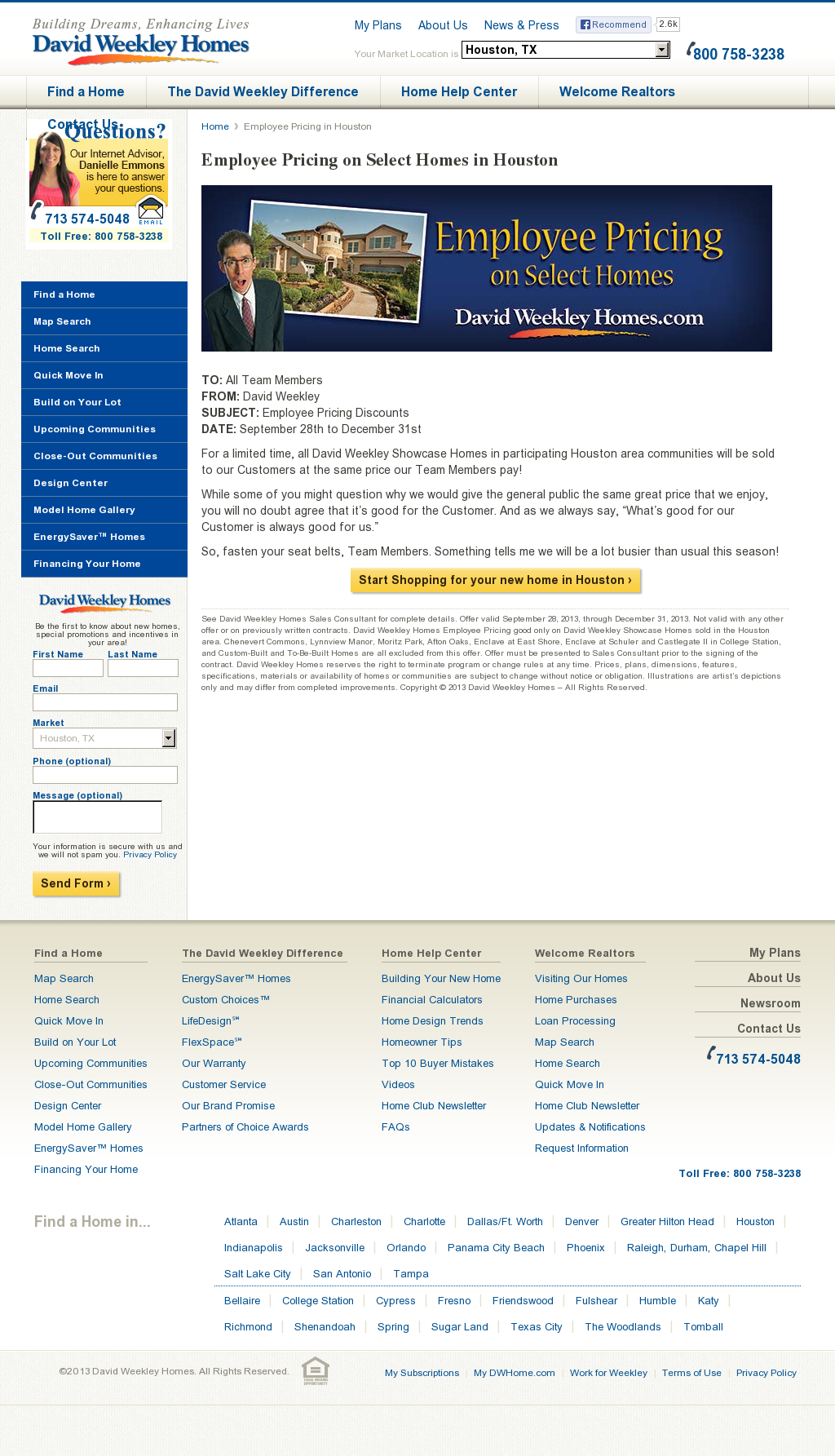 A screenshot of a website that says employee engagement and more