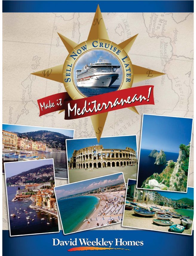 A book titled make it mediterranean by david weekly homes