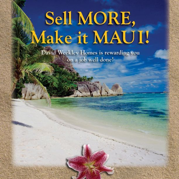 A book cover that says sell more make it maui
