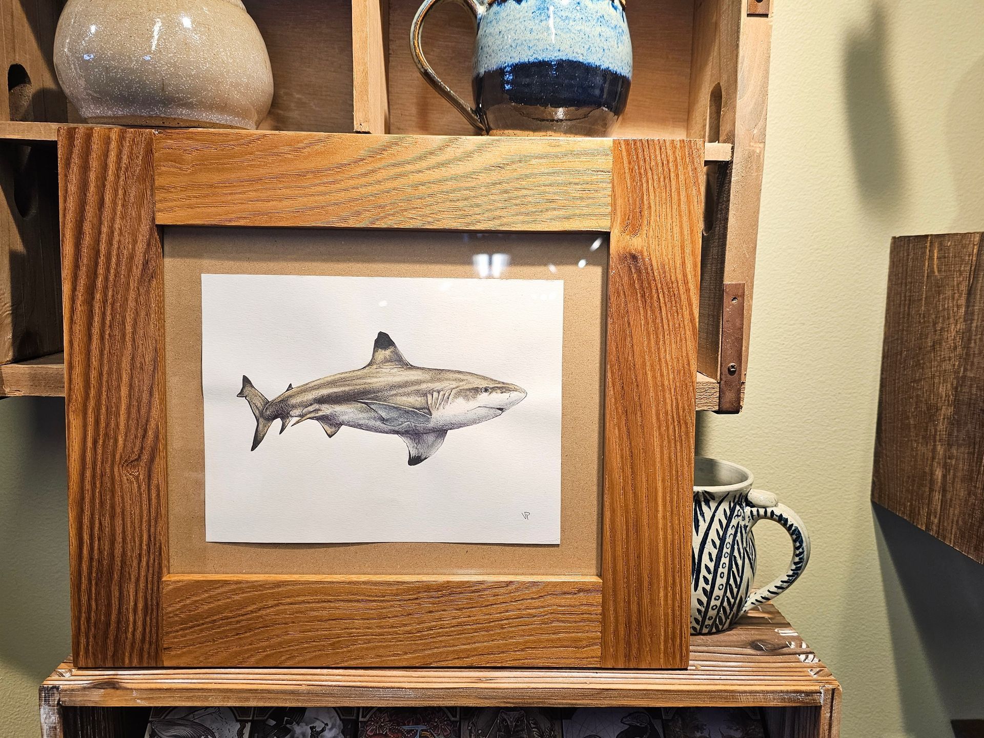 Blacktip Reef Shark Print