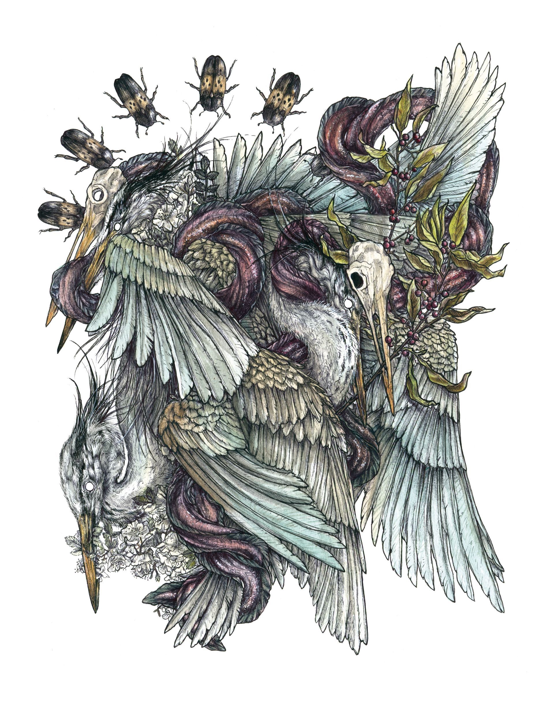 Beast of the Cosmos Art Print