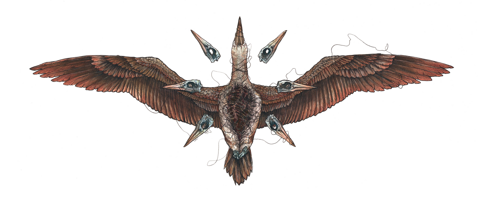 Beautiful Corruption Art Print