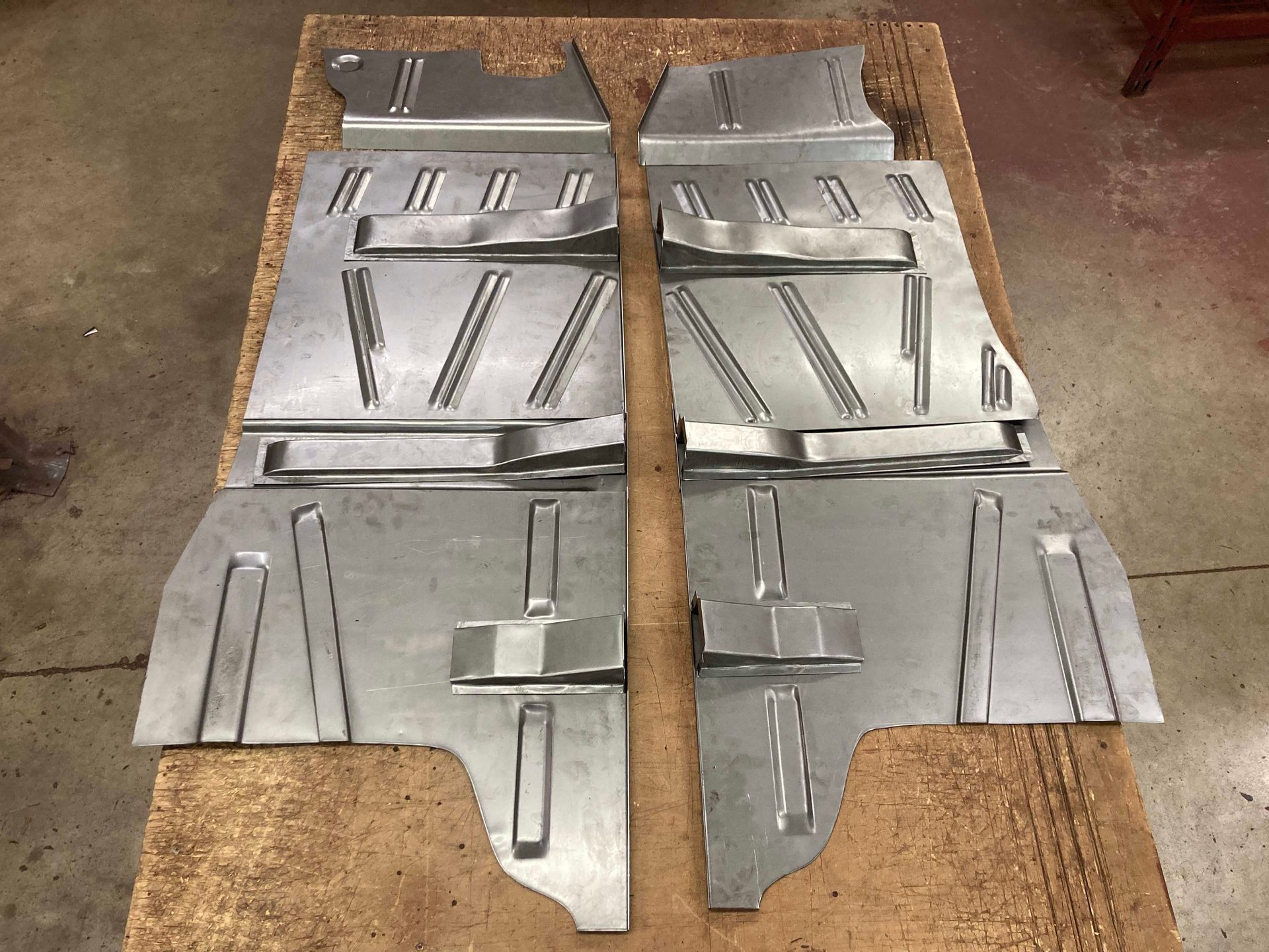 55-7 Floor Pan Set