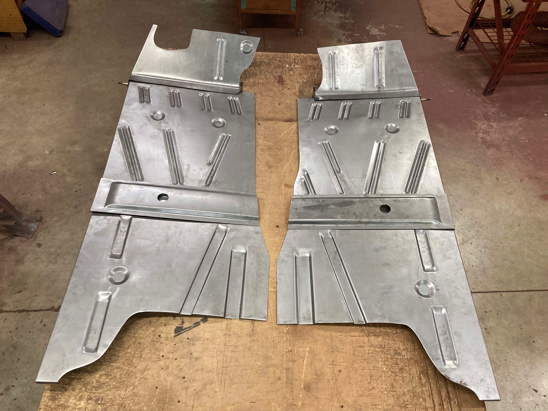 Floor panels full set