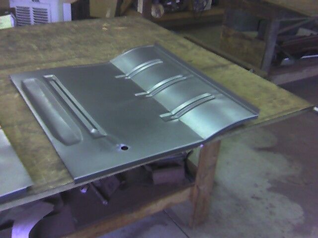 58-60 Thunderbird center trunk floor pan.