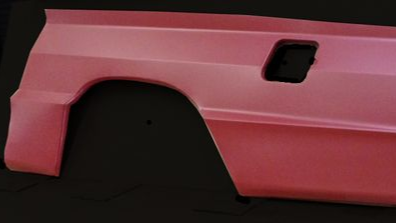 1964-66 Thunderbird Left rear quarter repair