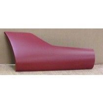 Red car body panel.