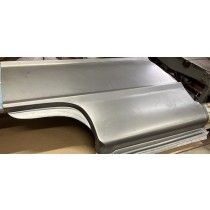 Metal car body panel.
