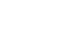 Marquis at Treetops white logo.