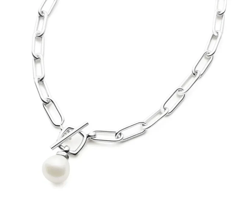 Large Chain Necklace with Pearl – Darwin, NT – Creative Jewellers