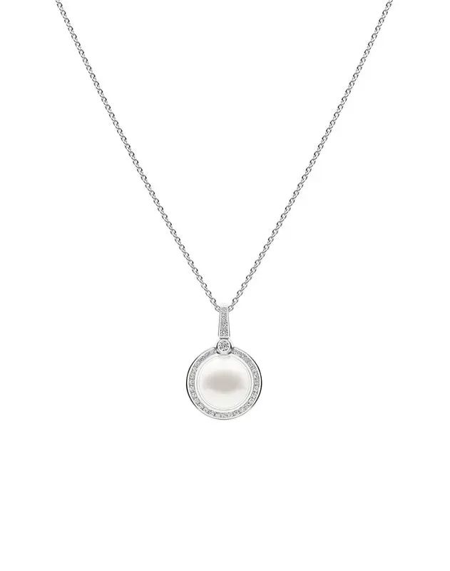 Silver Necklace with Lots of Diamonds – Darwin, NT – Creative Jewellers