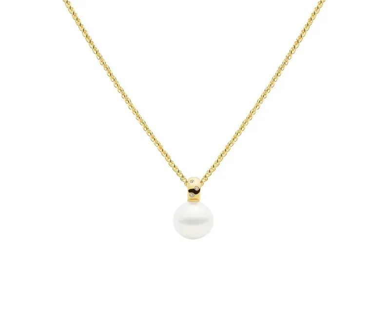 Pearl Pendant with Diamonds – Darwin, NT – Creative Jewellers