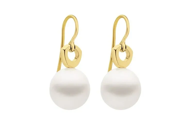 Gold Earrings with Pearl – Darwin, NT – Creative Jewellers