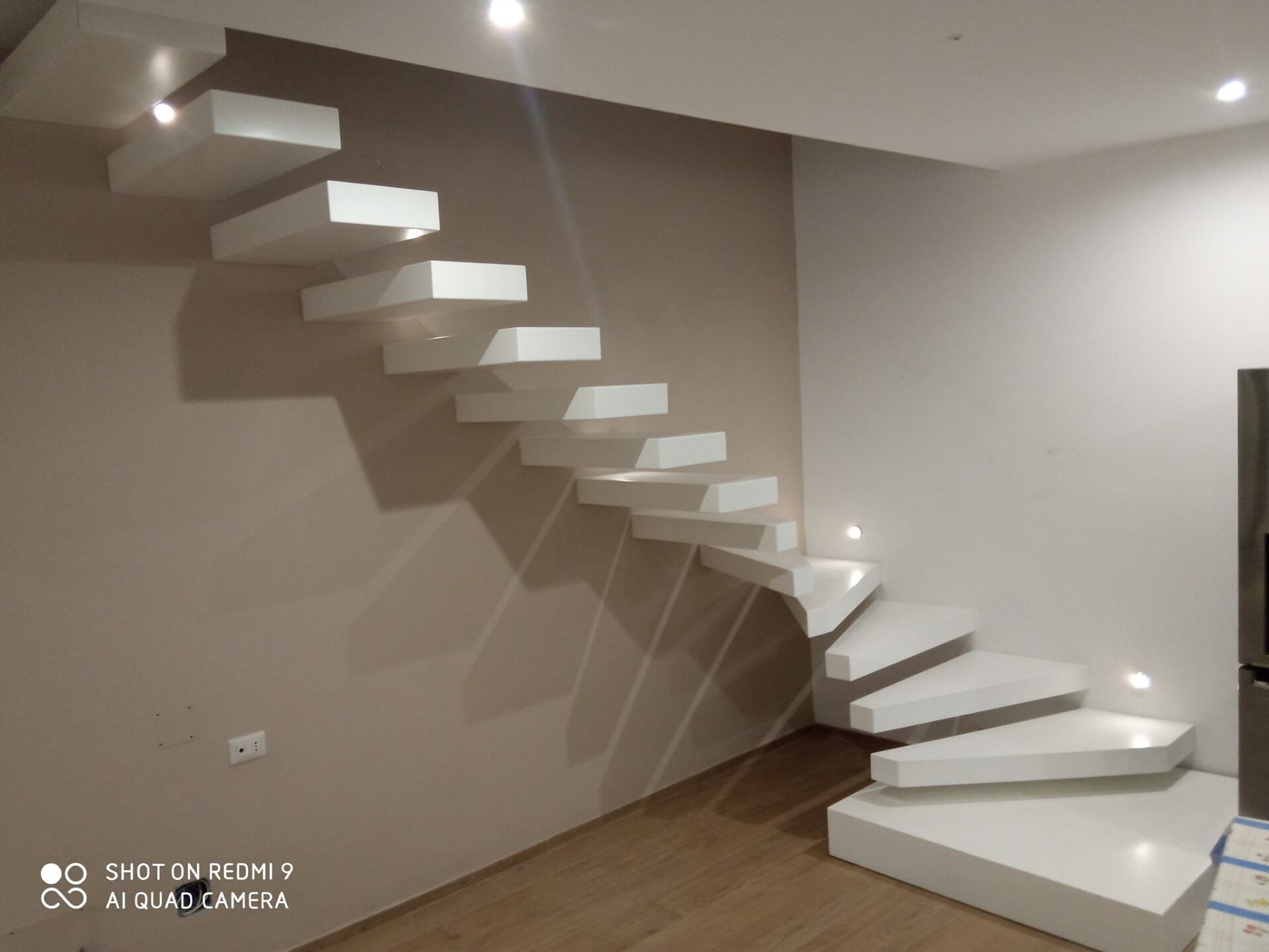 essediemme show room scale a chiocciola