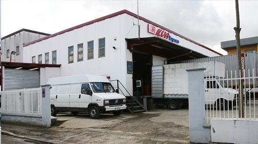 Ampio magazzino per la logistica