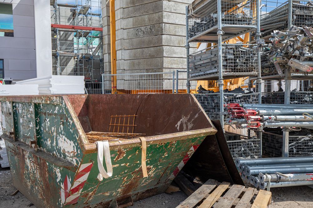 Bin Hire on Construction Site — Perth, WA — Rondas and Co