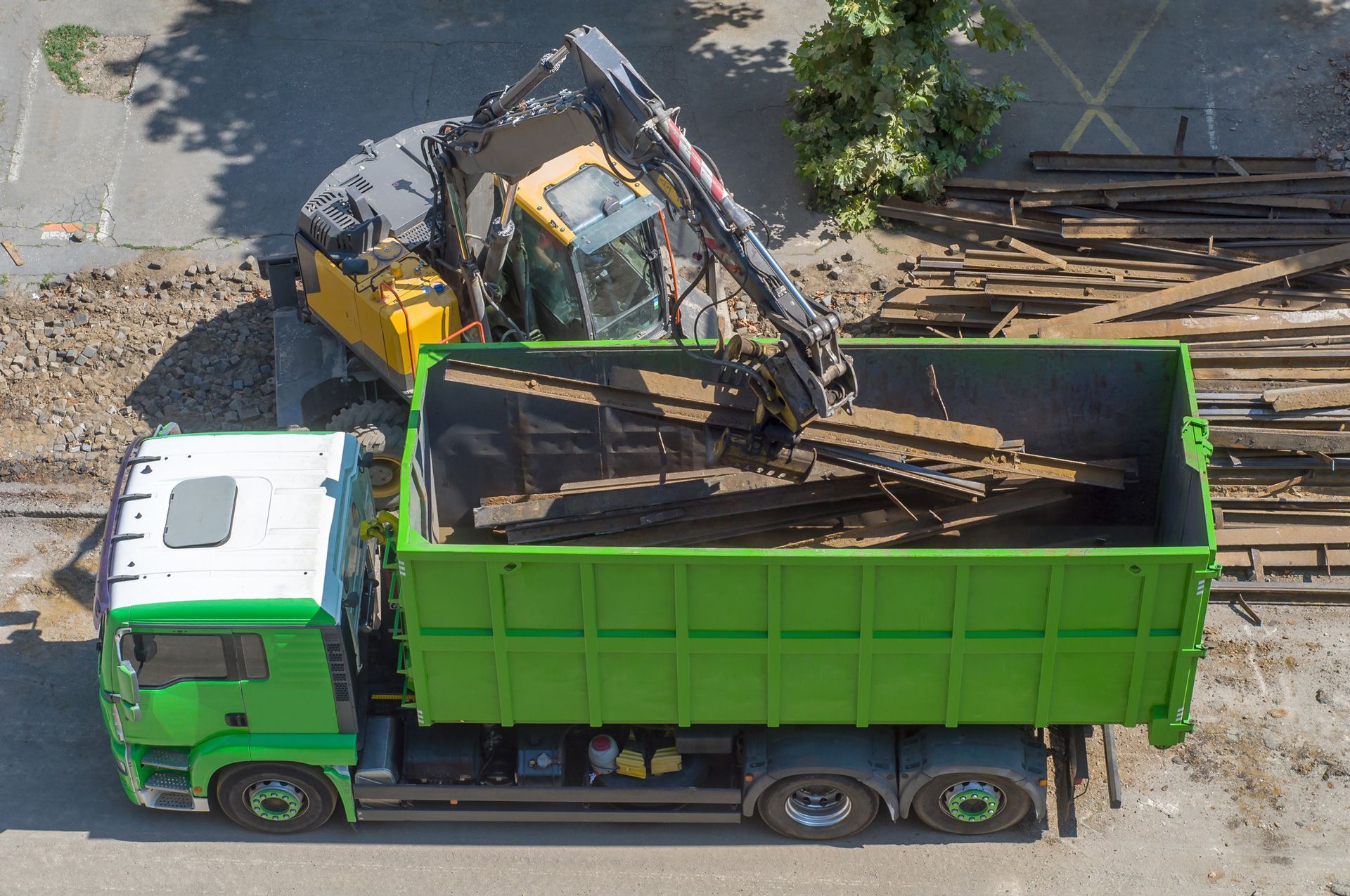 Picking-Up Metals on Site — Perth, WA — Rondas and Co
