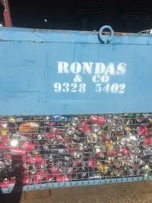 Aluminium Cans — Perth, WA — Rondas and Co
