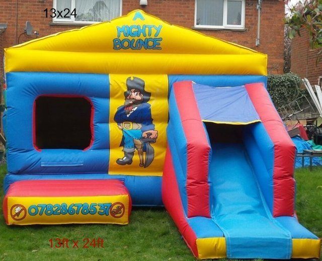 Child and adult bouncy castle