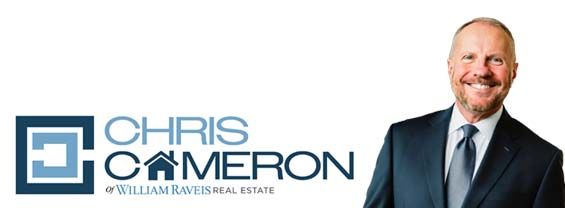 The logo for chris cameron of william raveis real estate