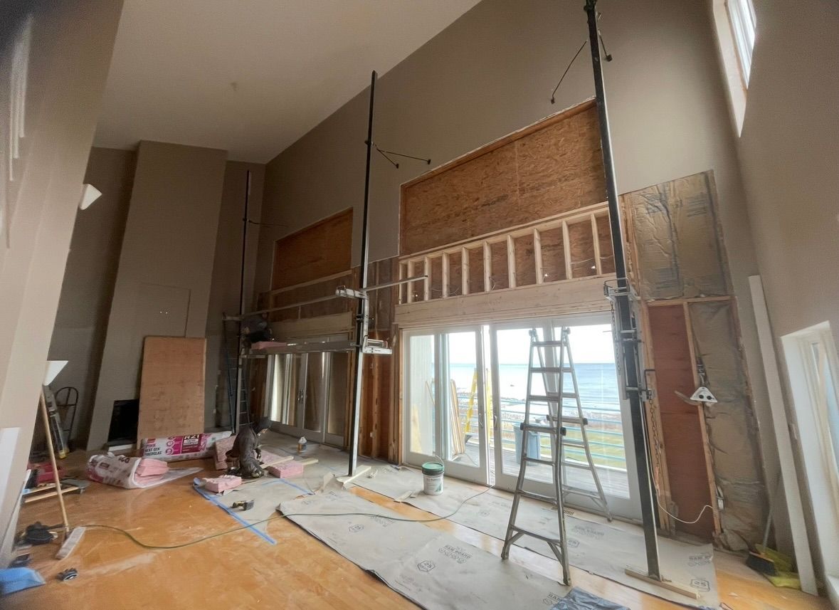 Construction Framing Example Milton MA