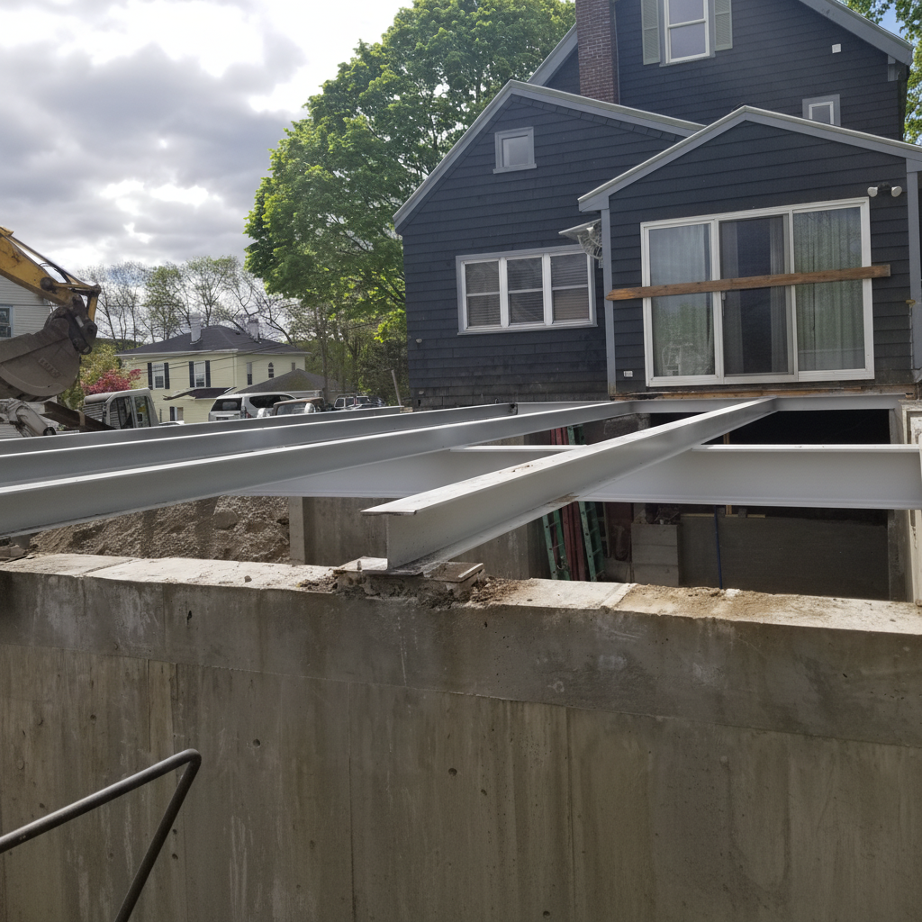New Construction Garage Brookline MA