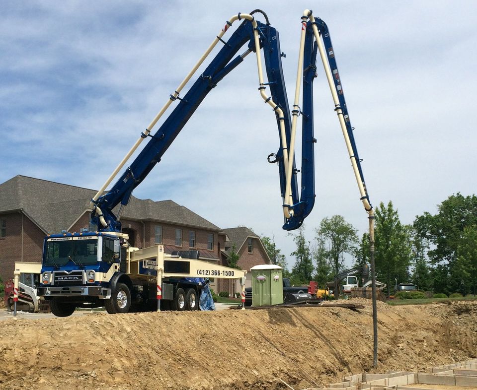 Concrete Pump Truck — Concrete Pumping in Pittsburgh PA