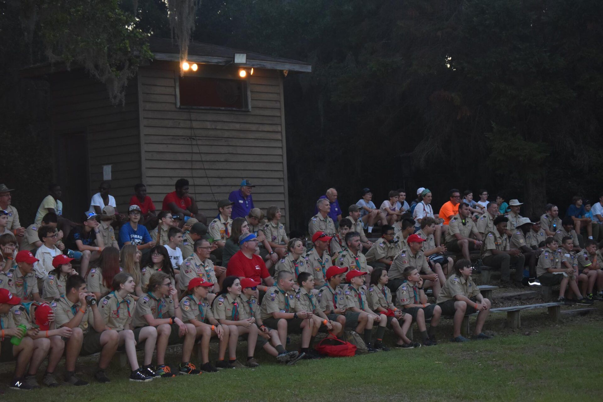 Council Ring — Wadmalaw, SC — Camp Ho No Wah