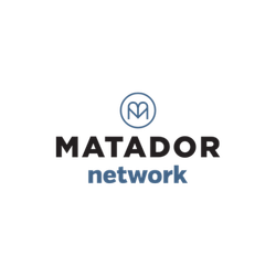 The matador network logo is on a white background.