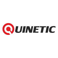 The quinetic logo is red and black on a white background.