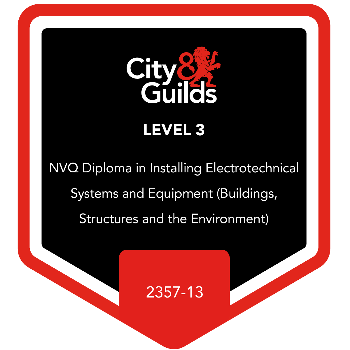 City & guilds level 3 nvq diploma in installing electrotechnical systems and equipment