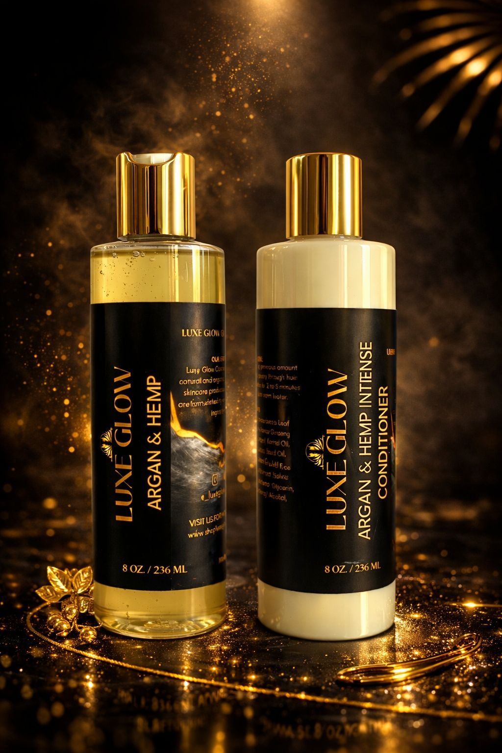 Argan & Hemp Conditioning Shampoo & Conditioner