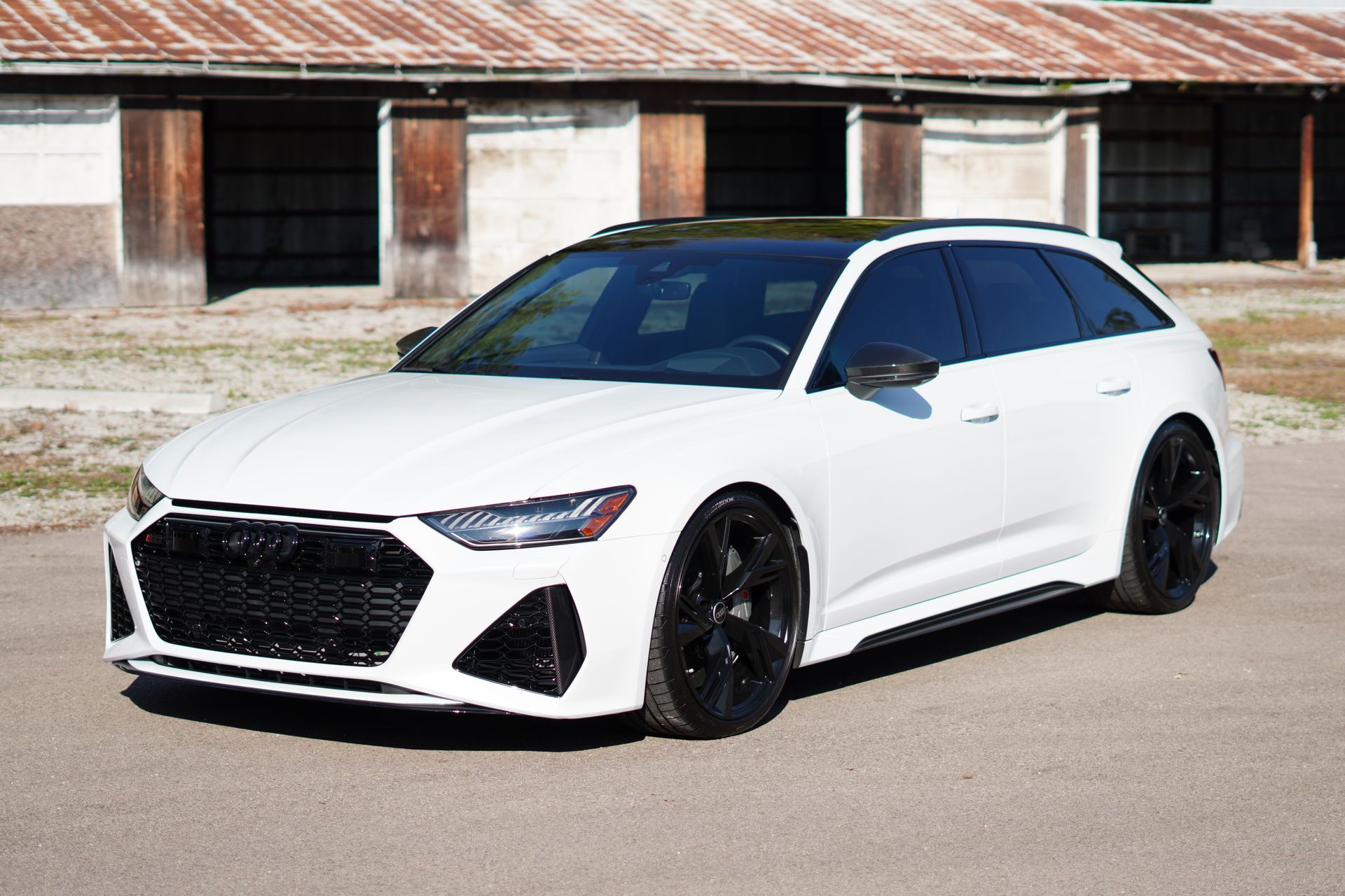 Ceramic Coating PPF Audi RS6 Front Shot