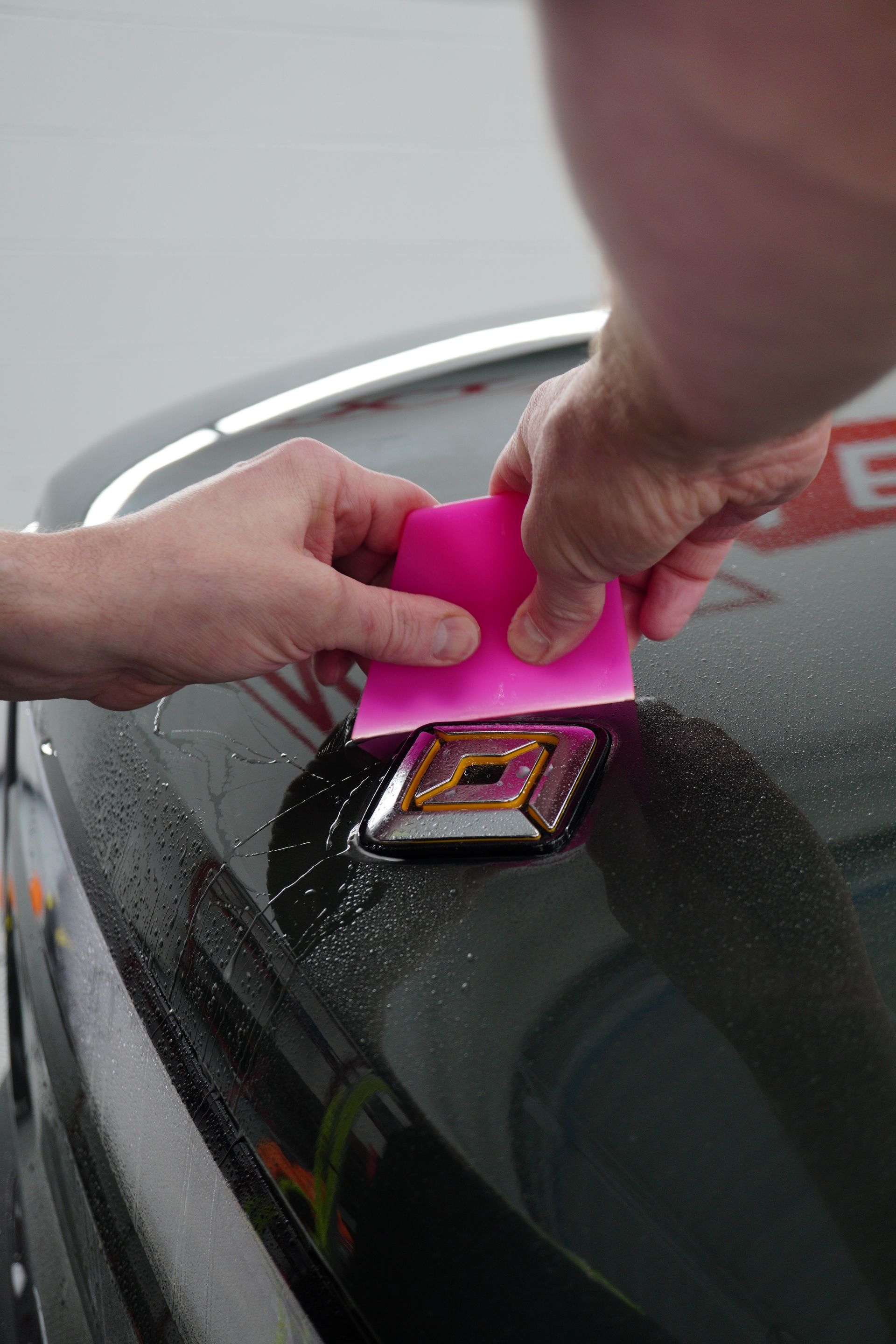 PPF Install Rivian Hood