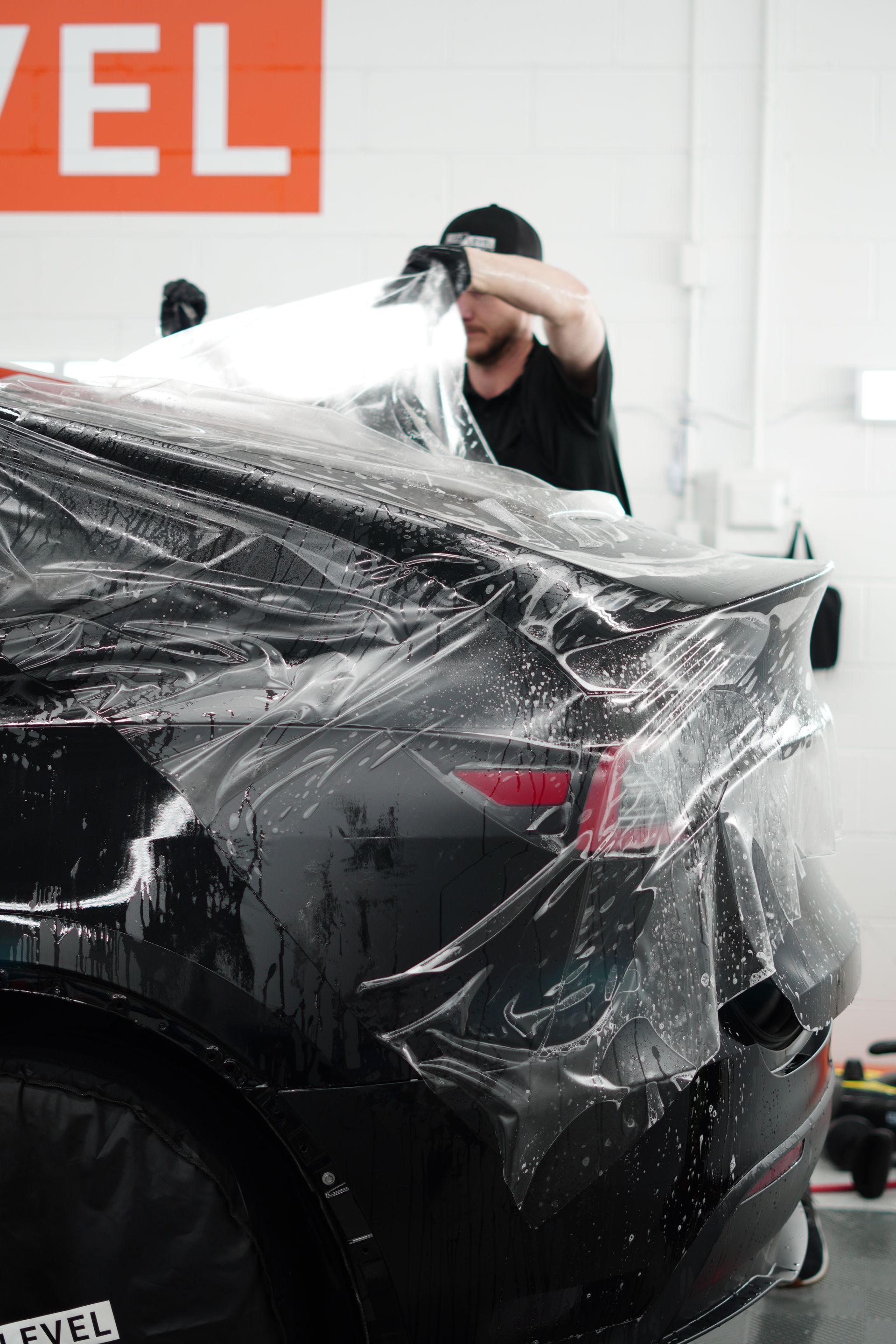 Satin PPF Install Hatch Tesla Model Y