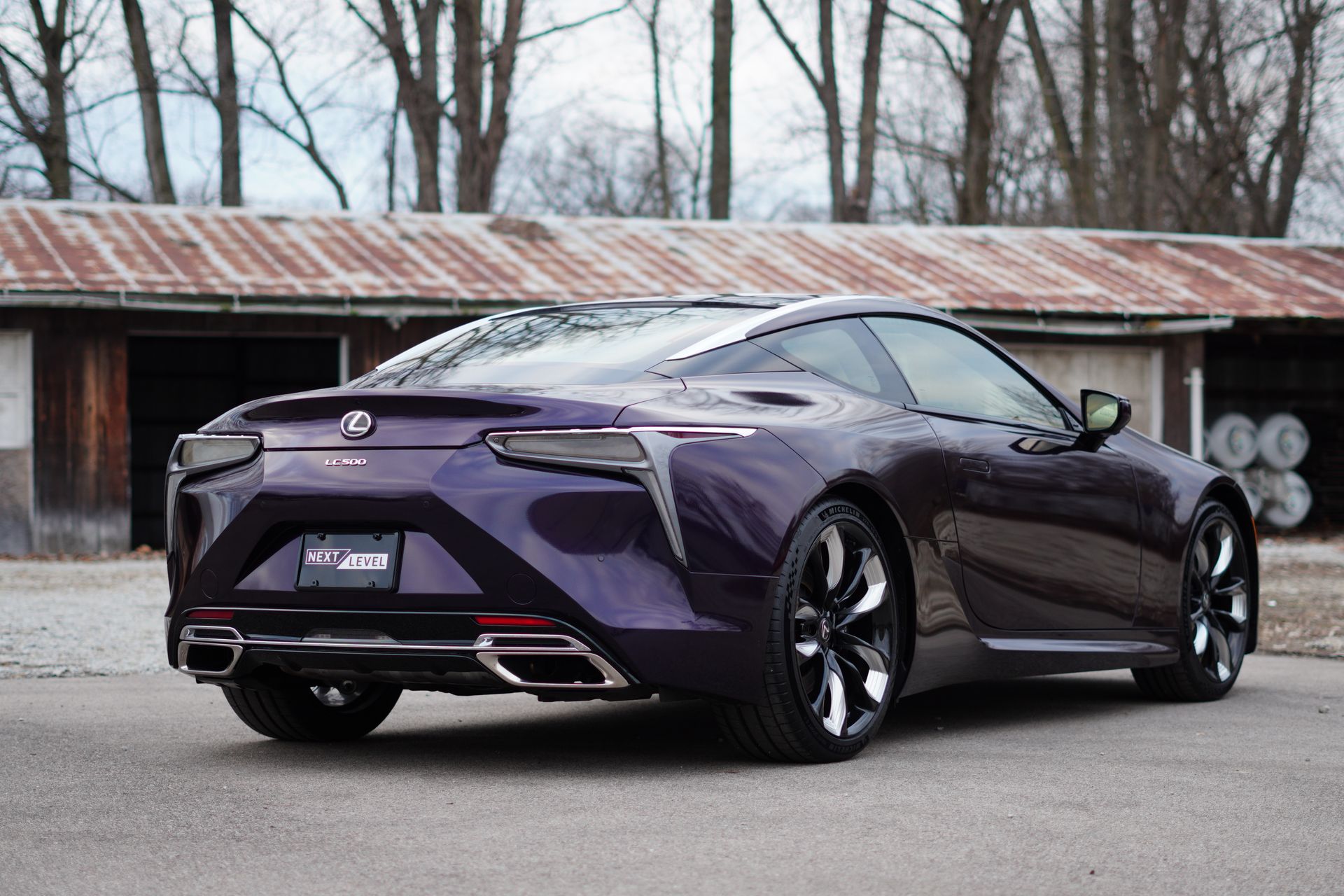 Vinyl Wrap Lexus RC500 Hypnotic Violet
