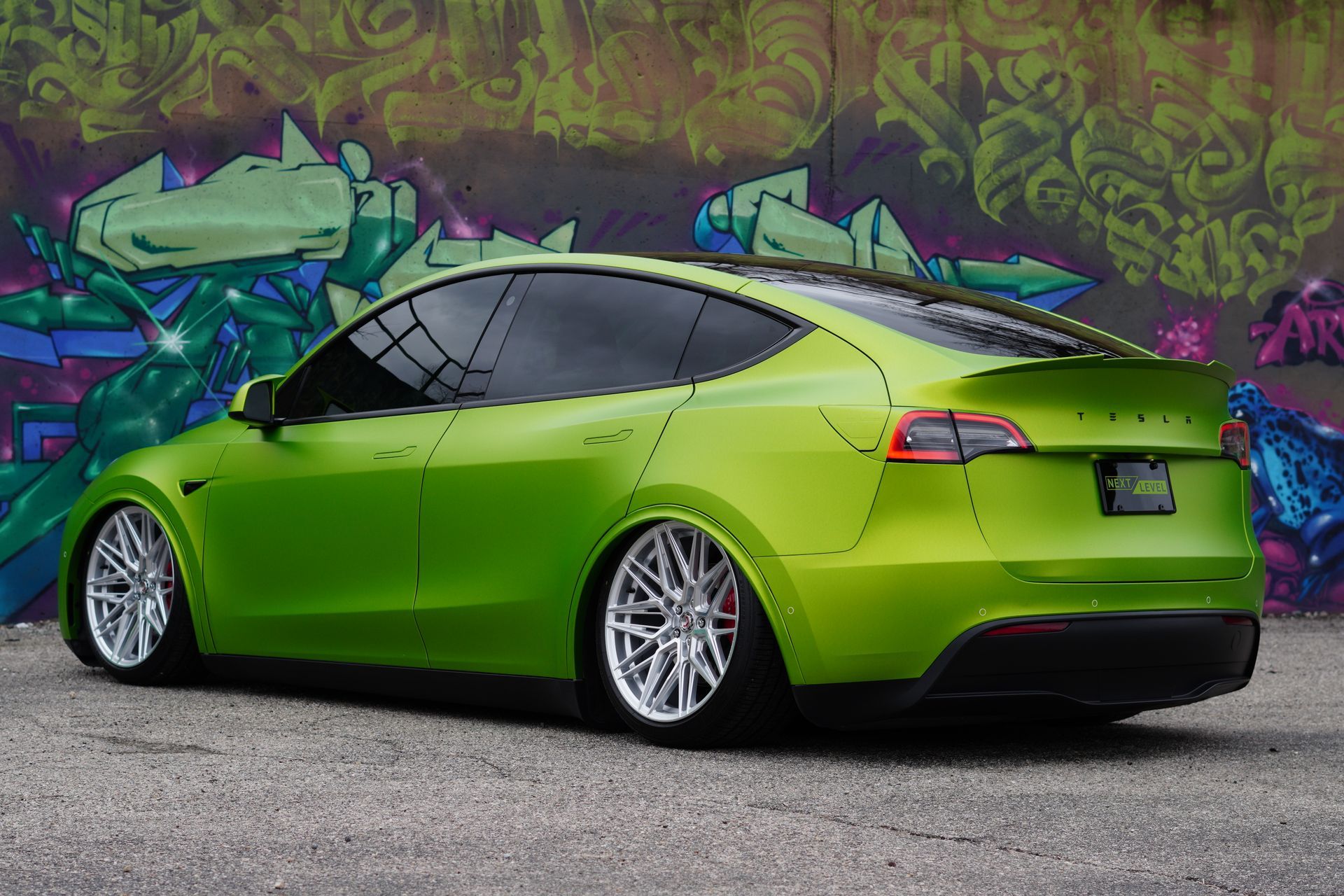 Wheels Tires Tesla Graffiti Mike Fredenburg