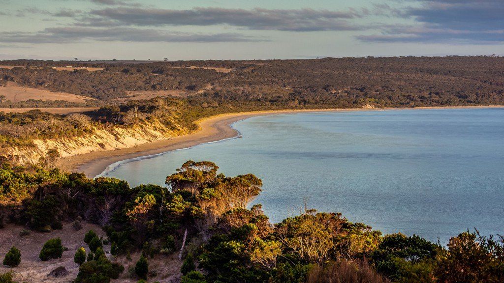 Ocean view of Antechamber Bay