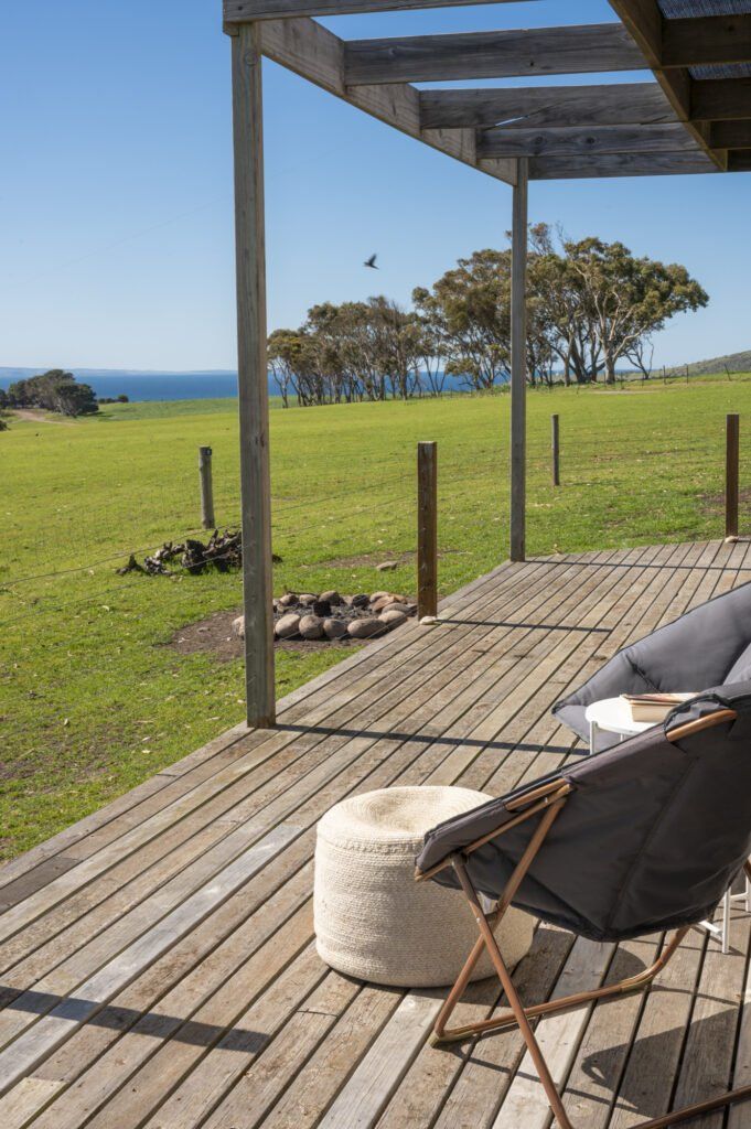 Homestead accommodation with ocean views