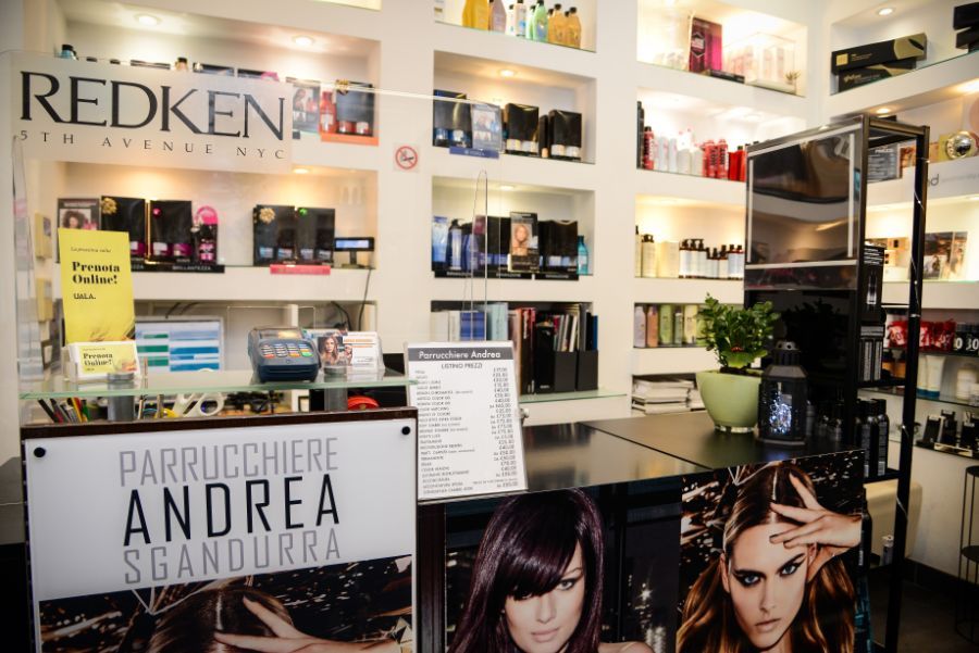 bancone salone parrucchiere