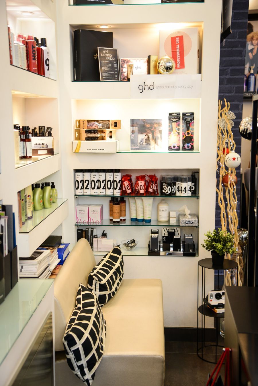 interno salone parrucchiere