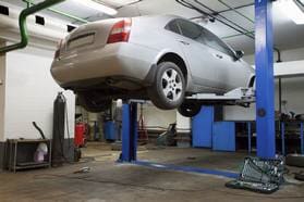 Car repair lifted - Auto Body Repairs in Colorado, CO