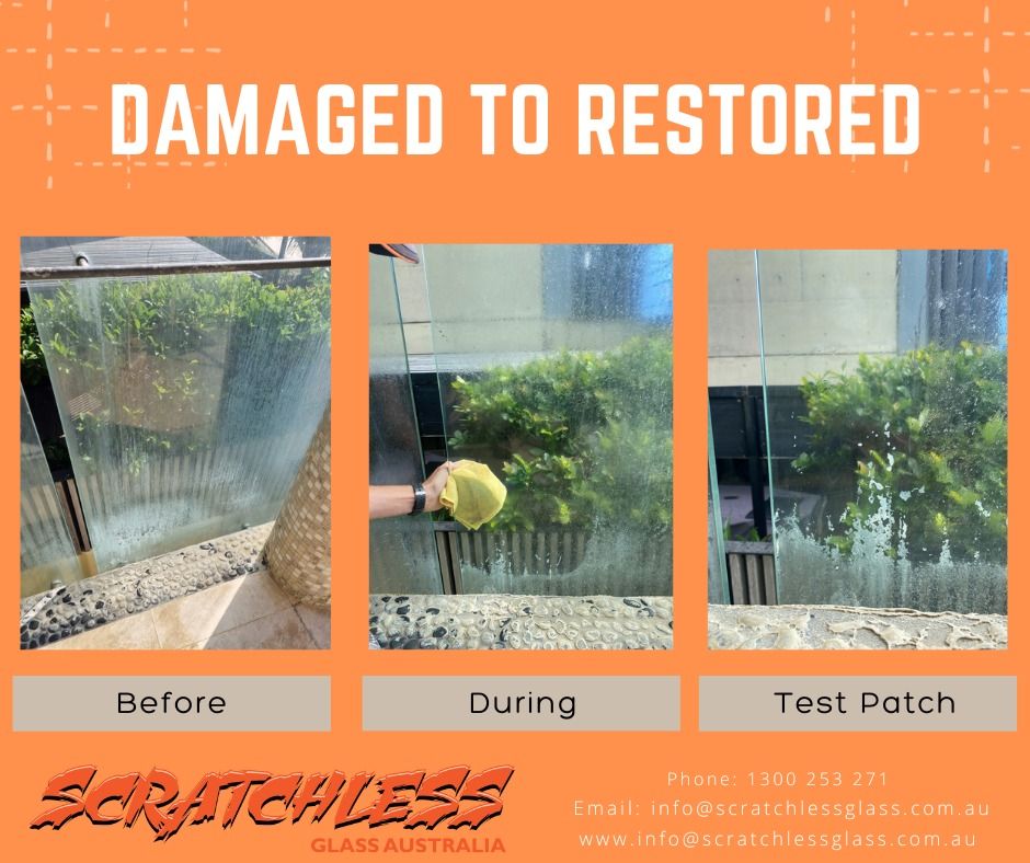 A Before And After Photo Of A Roof That Has Been Damaged To Repair — Scratchless Glass Australia in Maroochydore, QLD