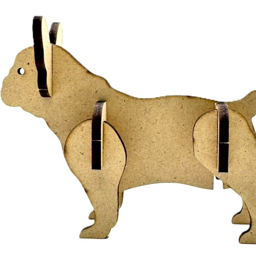 法國鬥牛犬動物拼圖 French Bulldog Animal Puzzle