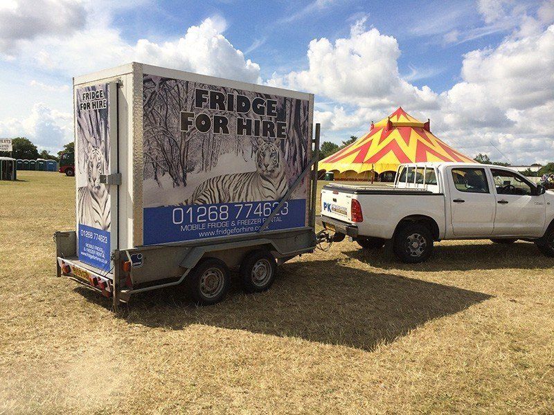 mobile fridge for event