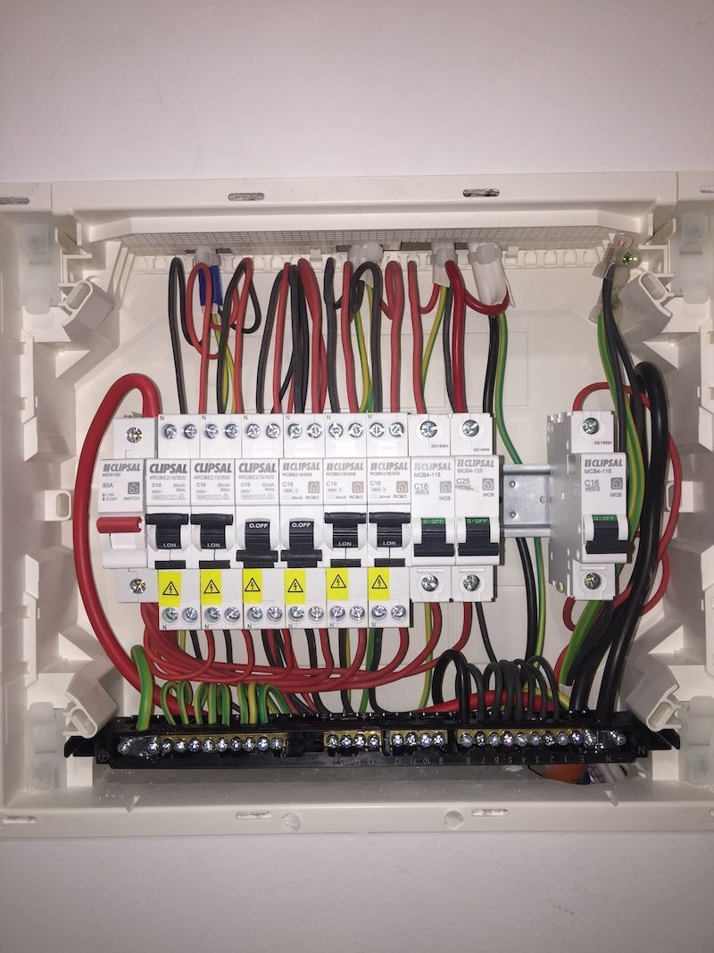 A Close View of a Switchboard — Brightway Electrical in Mullumbimby, NSW