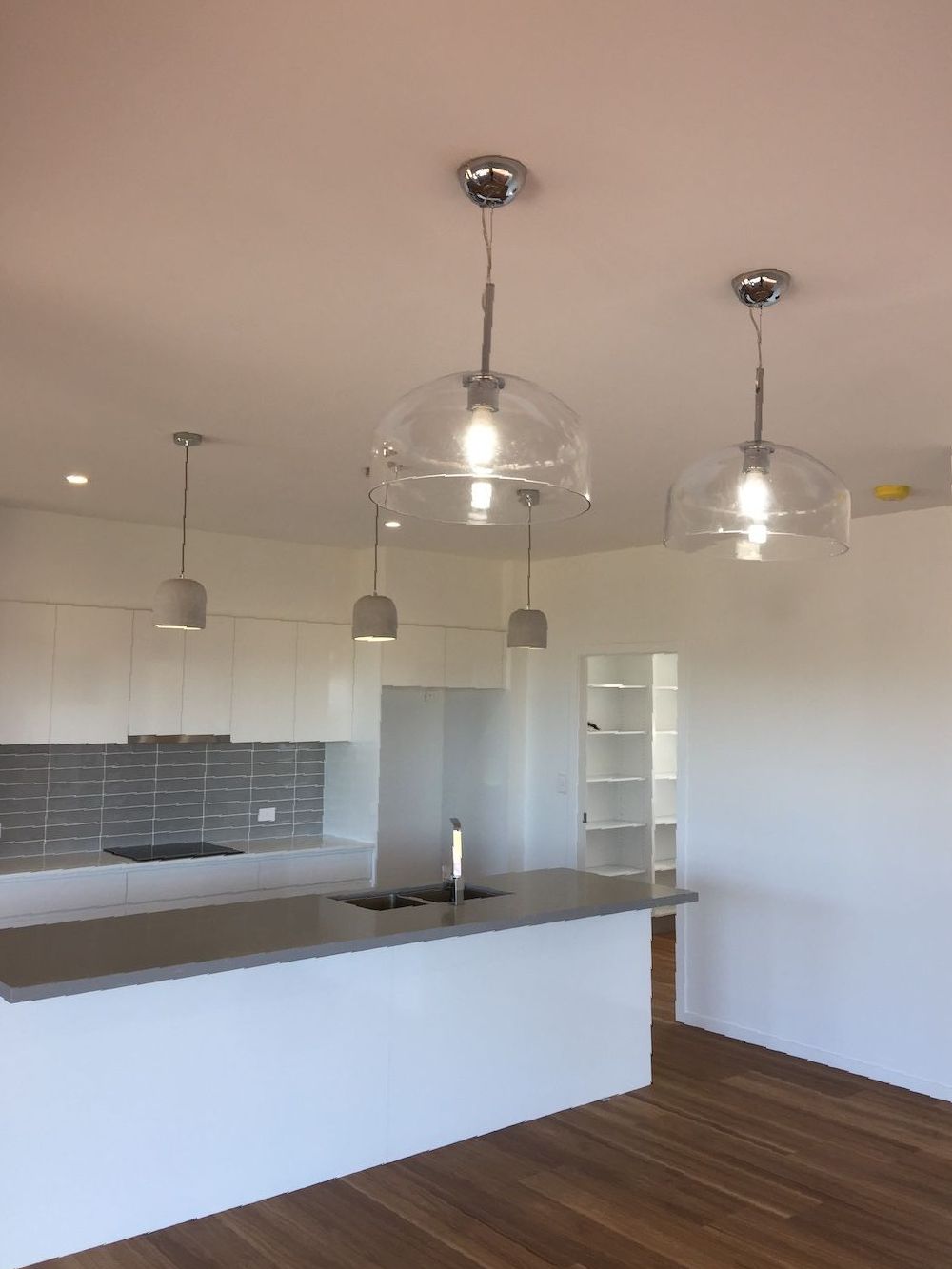 A Bright Kitchen with Lighting — Brightway Electrical in Lismore, NSW