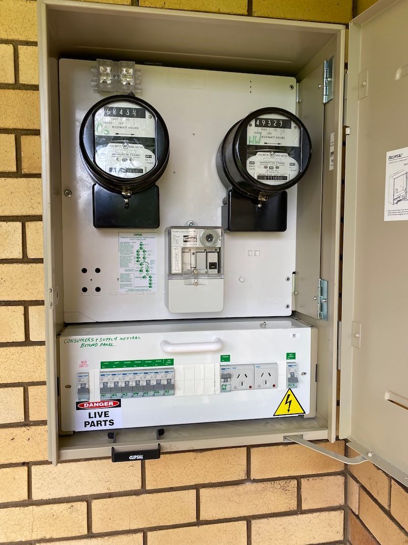 An Open Electrical Box — Brightway Electrical in Ballina, NSW