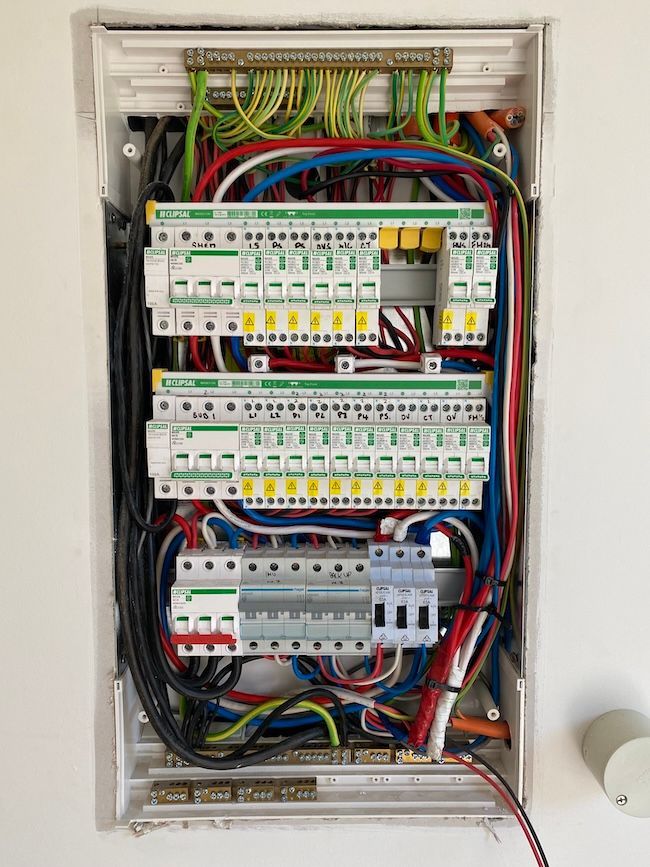 A close-up of a circuit board— Brightway Electrical in Ballina, NSW