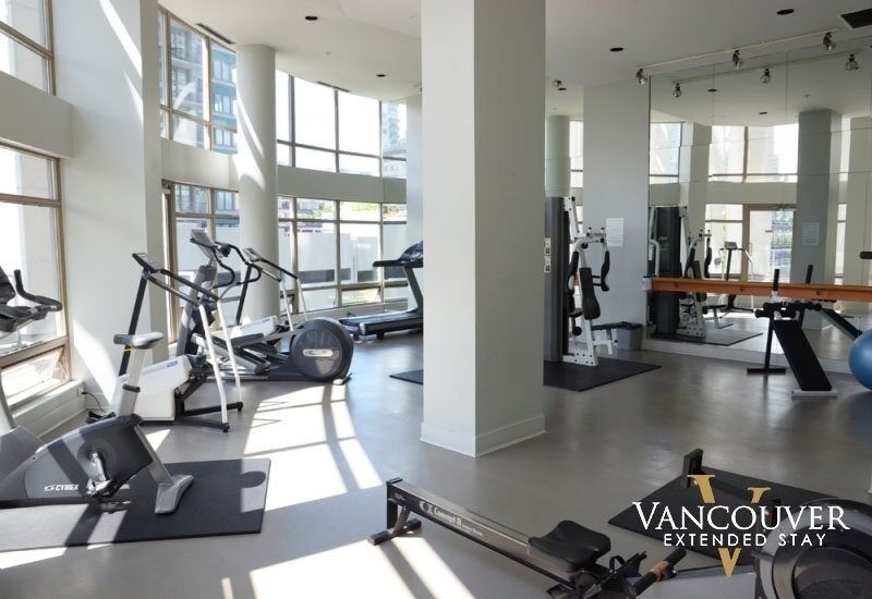 Indoor gym with different gym equipment around the facility 